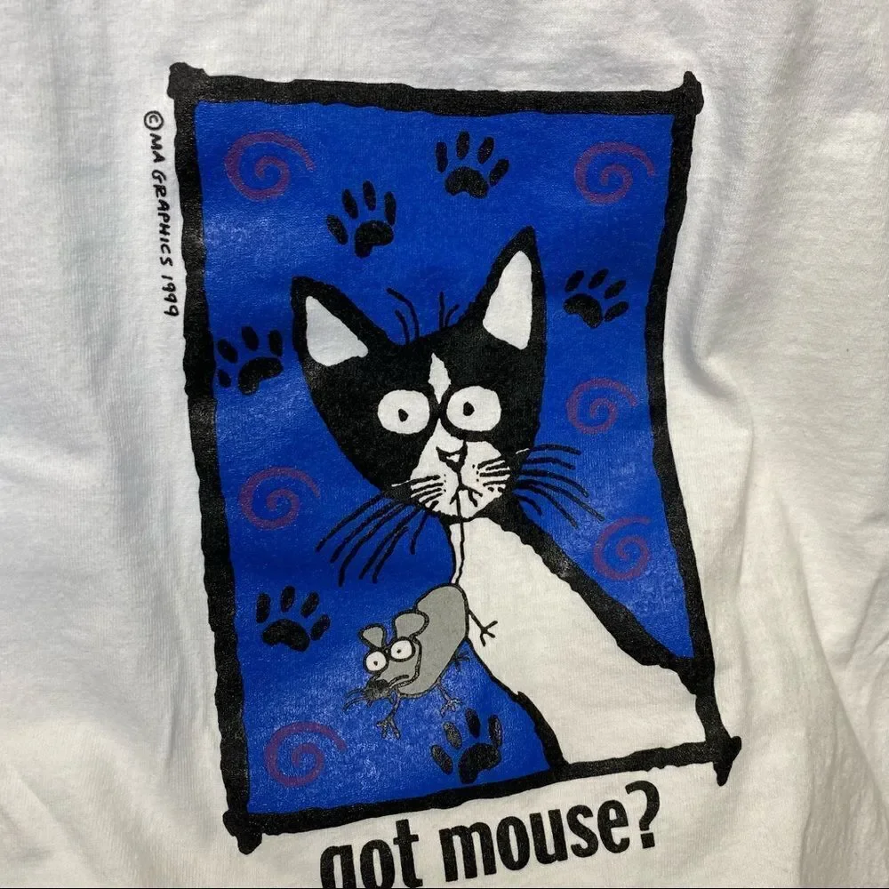 Got Mouse? Funny Graphic Tank Top S